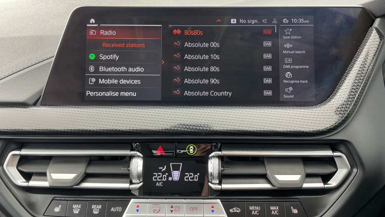 BMW 1 Series 118i [136] Sport 5dr Step Auto [Live Cockpit Pro] Petrol Hatchback